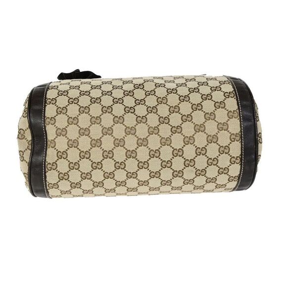 Gucci Brown Canvas Handbag (Pre-Owned) - Picture 3 of 15